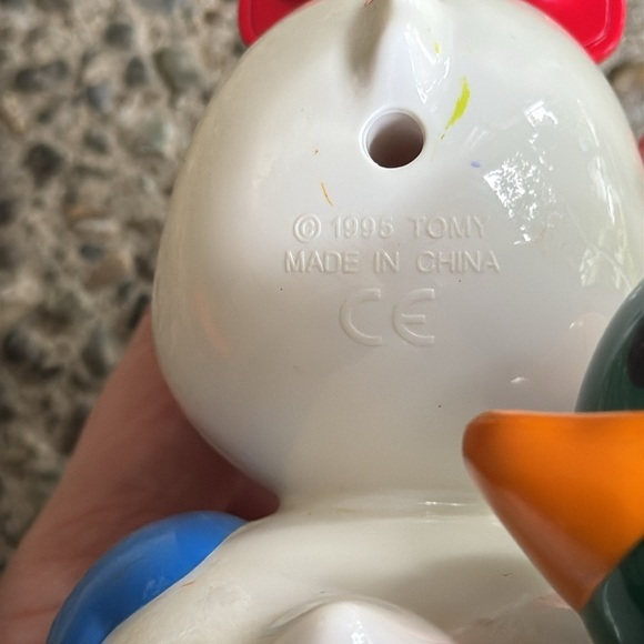 Pull-Along Duck Toy Set - Multicolor - vintage Tomy - Picture 6 of 6